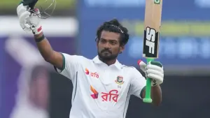 গলে জোড়া সেঞ্চুরির পর র‍্যাঙ্কিংয়ে শান্তর বড় লাফ